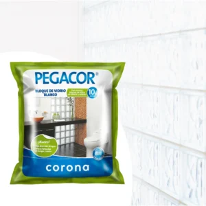 Pegacor Bloque Vidrio Blanco 10 Kg