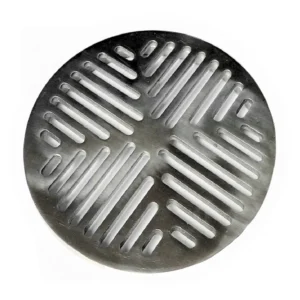 Rejilla Plana Decorativa 8 pulg Aluminio Ductos Gas Ventilación