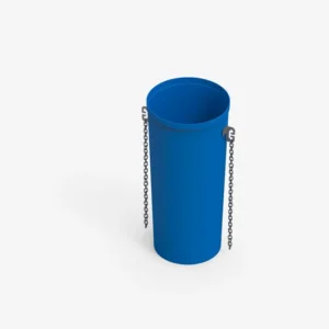 Bajante Tubo Escombro 47 X 47 X 100 cm con Cadena 1/4